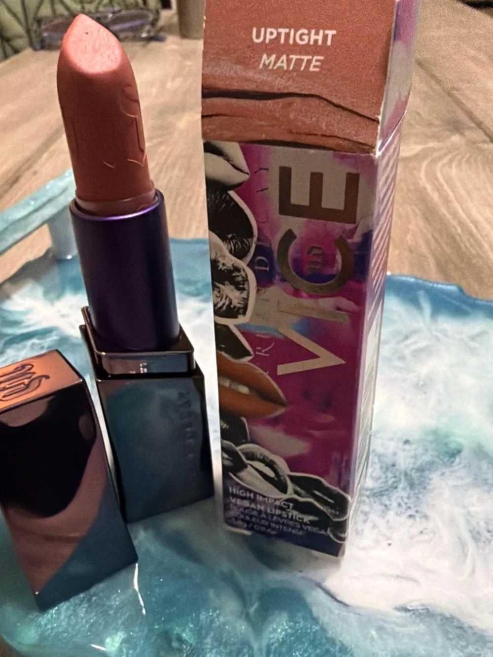 Urban Decay Uptight Matte Nude Pink Lipstick - Neutral Rosy Nude